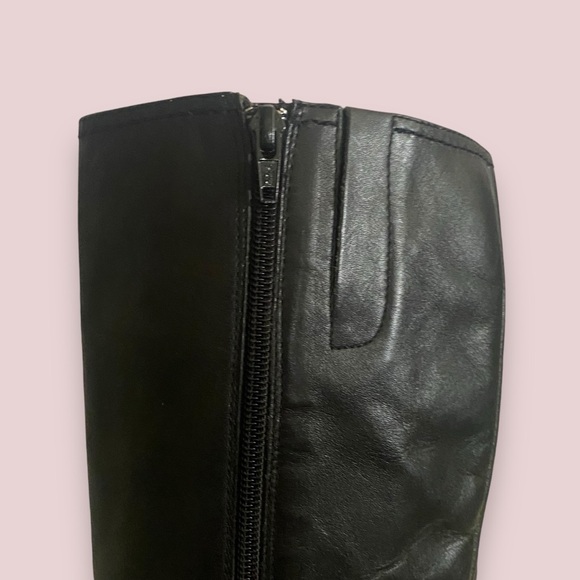 GNW Black Leather Button Side Boot Vintage Inspired SZ 6 - Picture 9 of 13